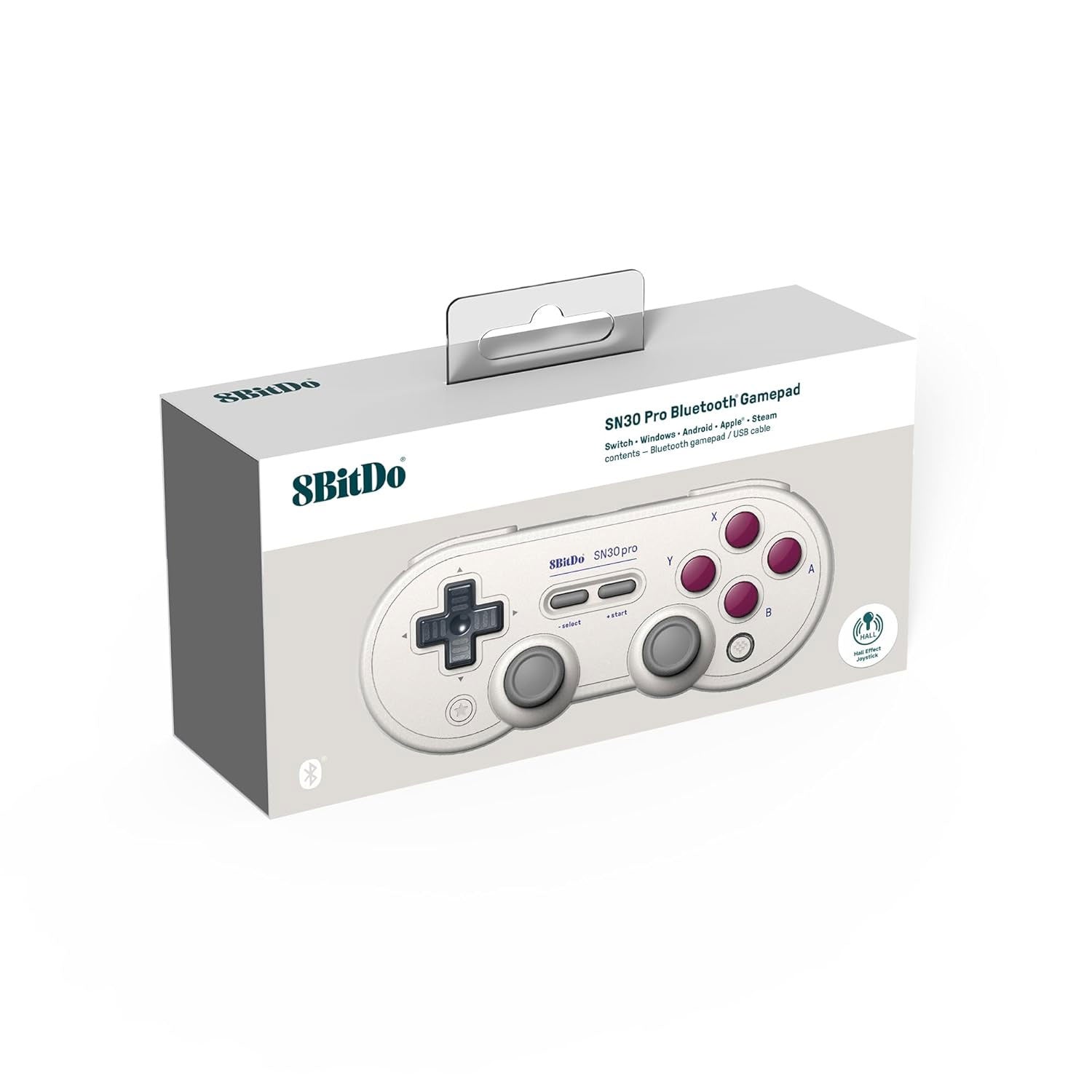 8BitDo SN30 Pro Hall Effect Bluetooth Controller [Switch / Switch 2 / Windows / SteamOS / Android / Apple]