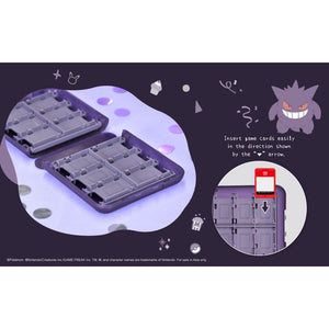 HORI Game Card Case for Nintendo Switch 2 [Gengar and Mimikyu Series]