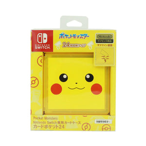 MaxGame Game Card Pocket 24 for Nintendo Switch 1 & 2 (Pikachu)