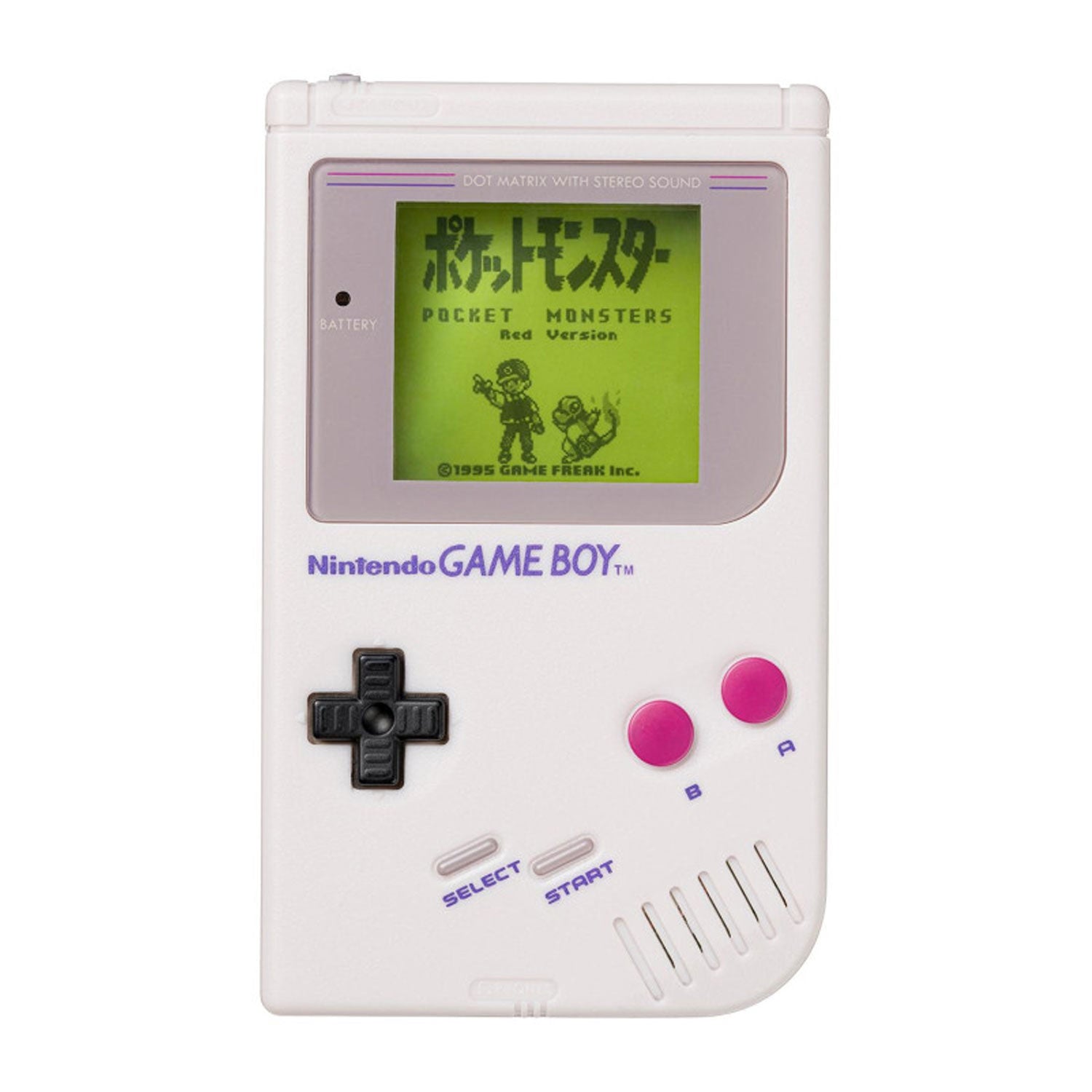 Pokemon Red & Green GAME MUSIC COLLECTION with GAME BOY-Shaped Jukebox