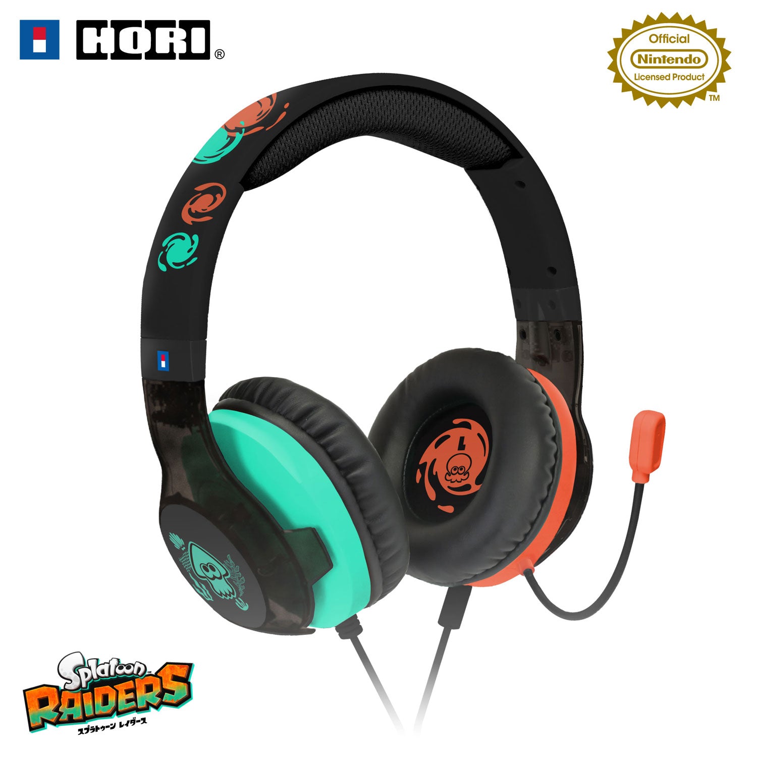 Hori Gaming Headset Standard for Nintendo Switch 2 [Splatoon Raiders]