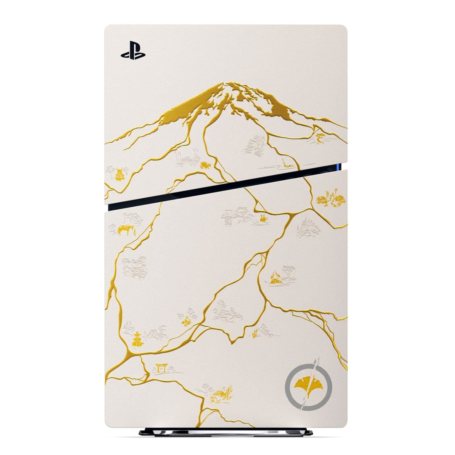 Sony PlayStation 5 Slim 1TB Disc Drive Console [Ghost of Yotei Gold Limited Edition Bundle] (Japan Imported)