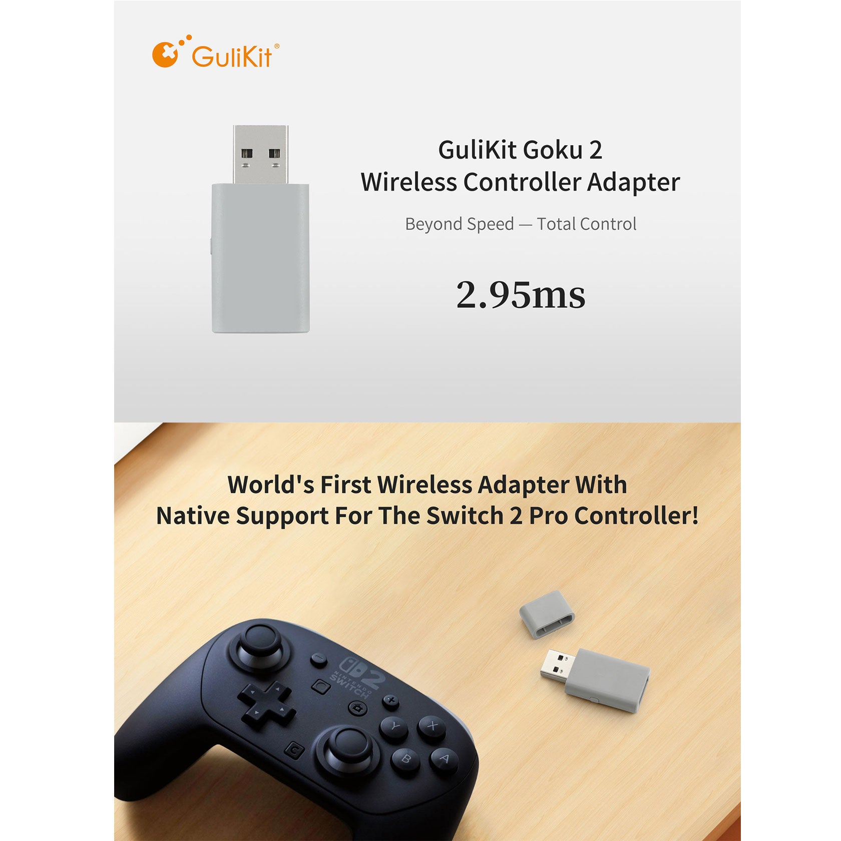 Gulikit Goku 2 Wireless Controller Adapter