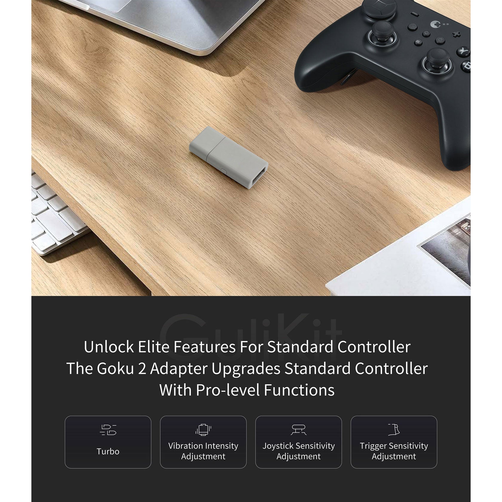 Gulikit Goku 2 Wireless Controller Adapter