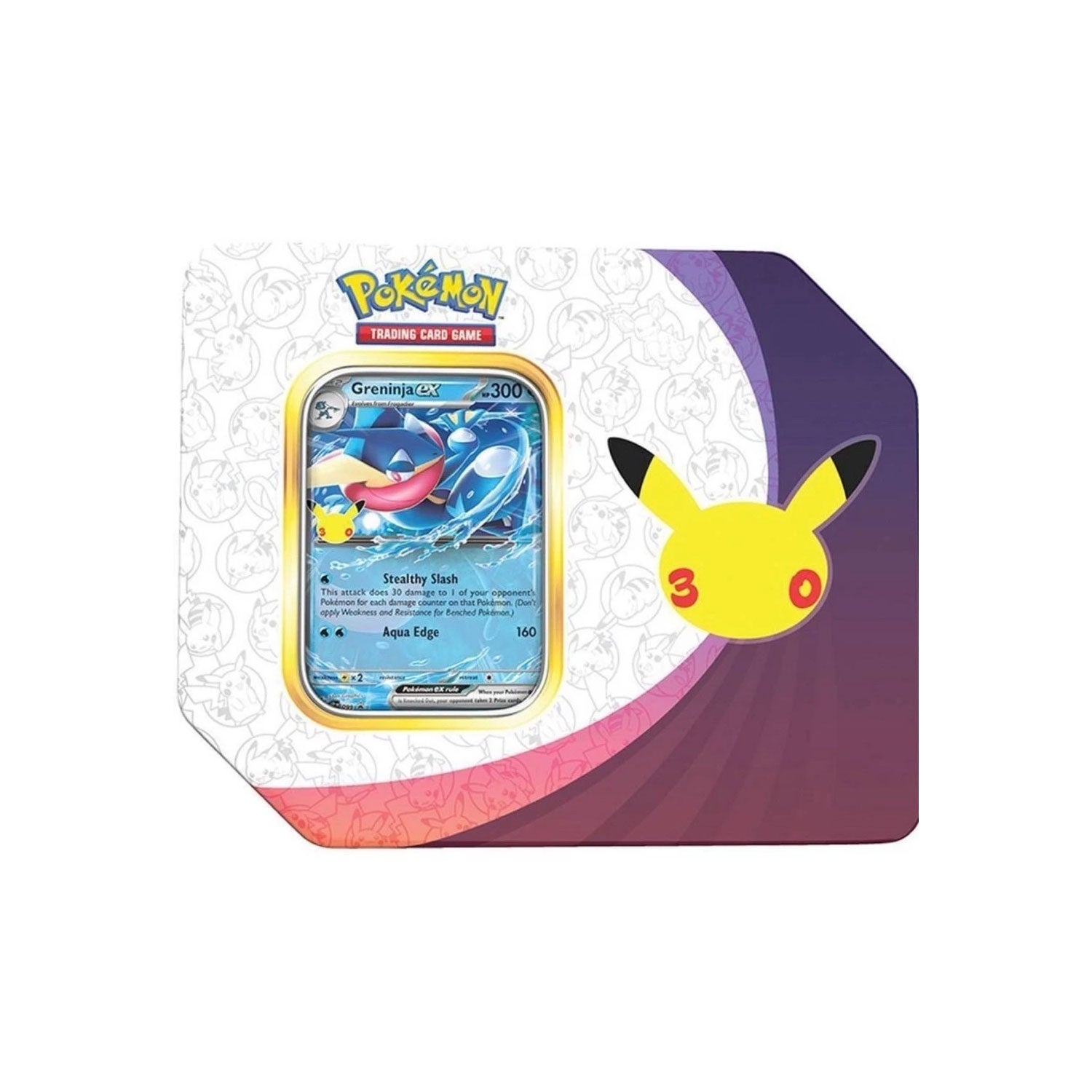 Pokemon TCG 30th Celebration Greninja EX Tin