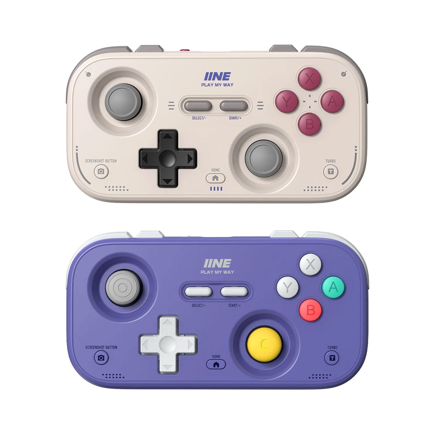 IINE Retro Pocket Game Controller for Nintendo Switch 2