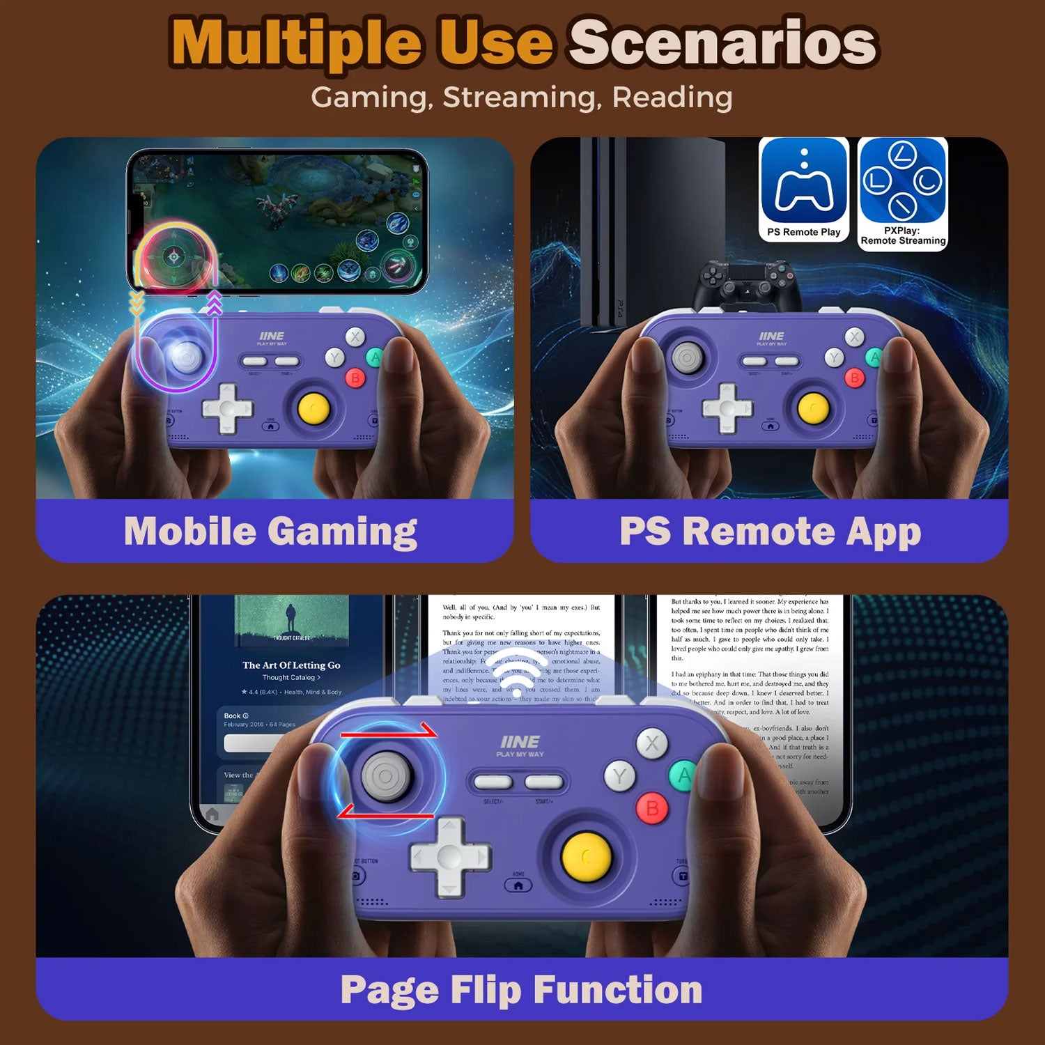 IINE Retro Pocket Game Controller for Nintendo Switch 2