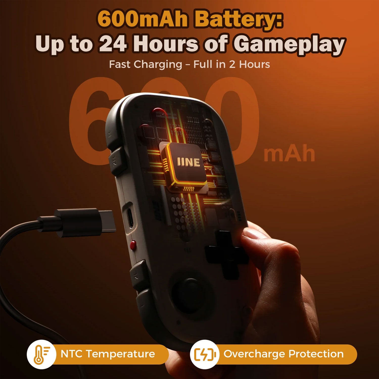 IINE Retro Pocket Game Controller for Nintendo Switch 2