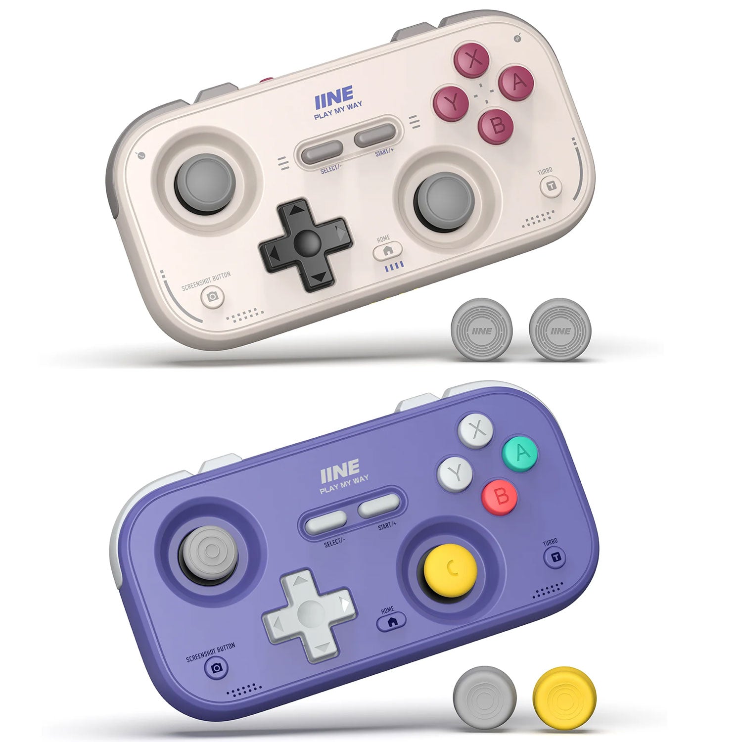 IINE Retro Pocket Game Controller for Nintendo Switch 2