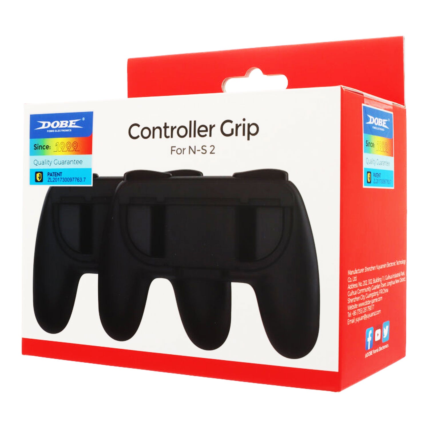 DOBE Controller Grip for Nintendo Switch 2 (Set of 2)