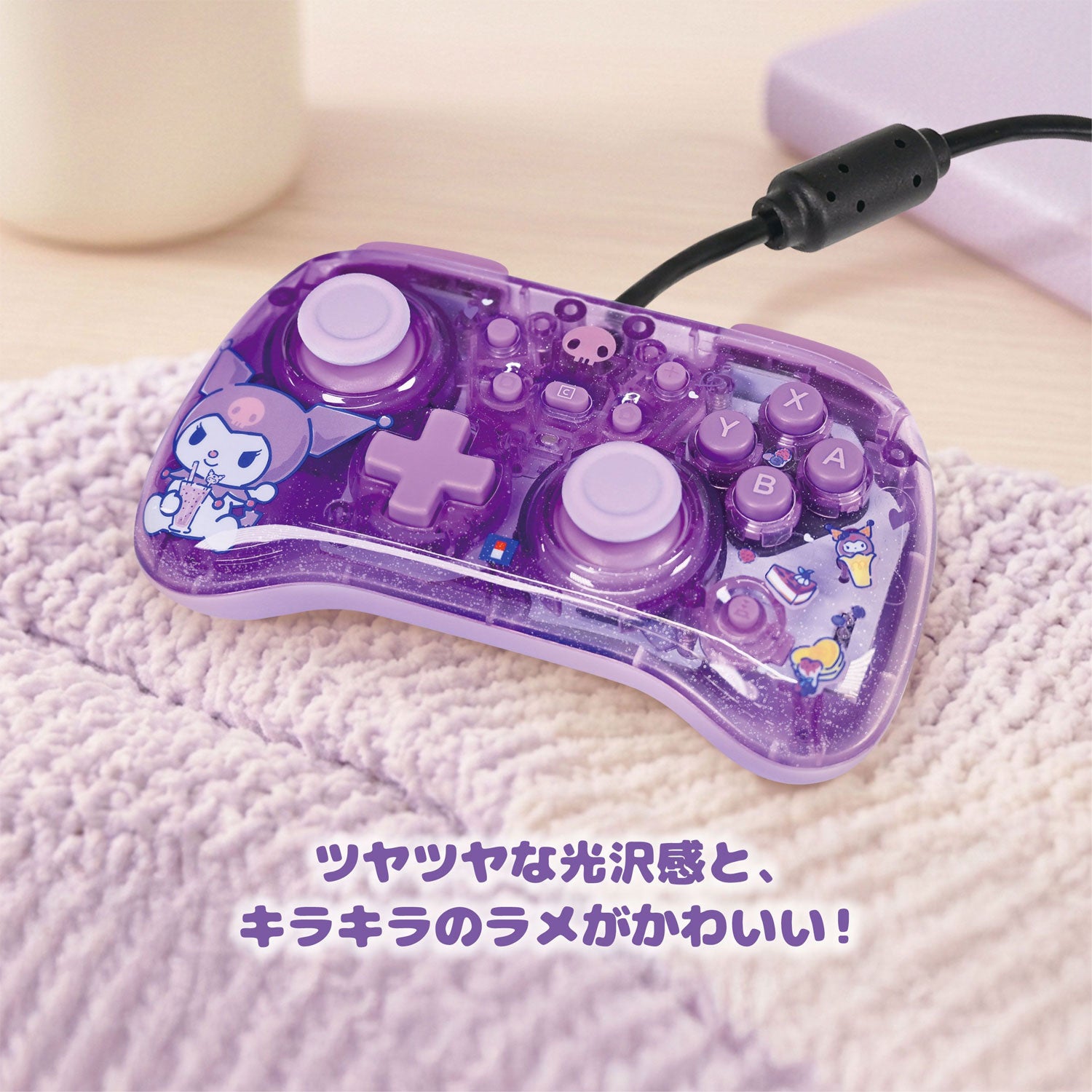 HORI Wired Horipad TURBO Mini for Nintendo Switch 2 [Kuromi]