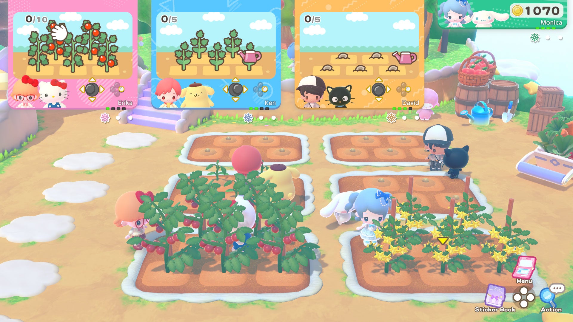 Nintendo Switch 2 Hello Kitty Party Land [Day 1 Edition]