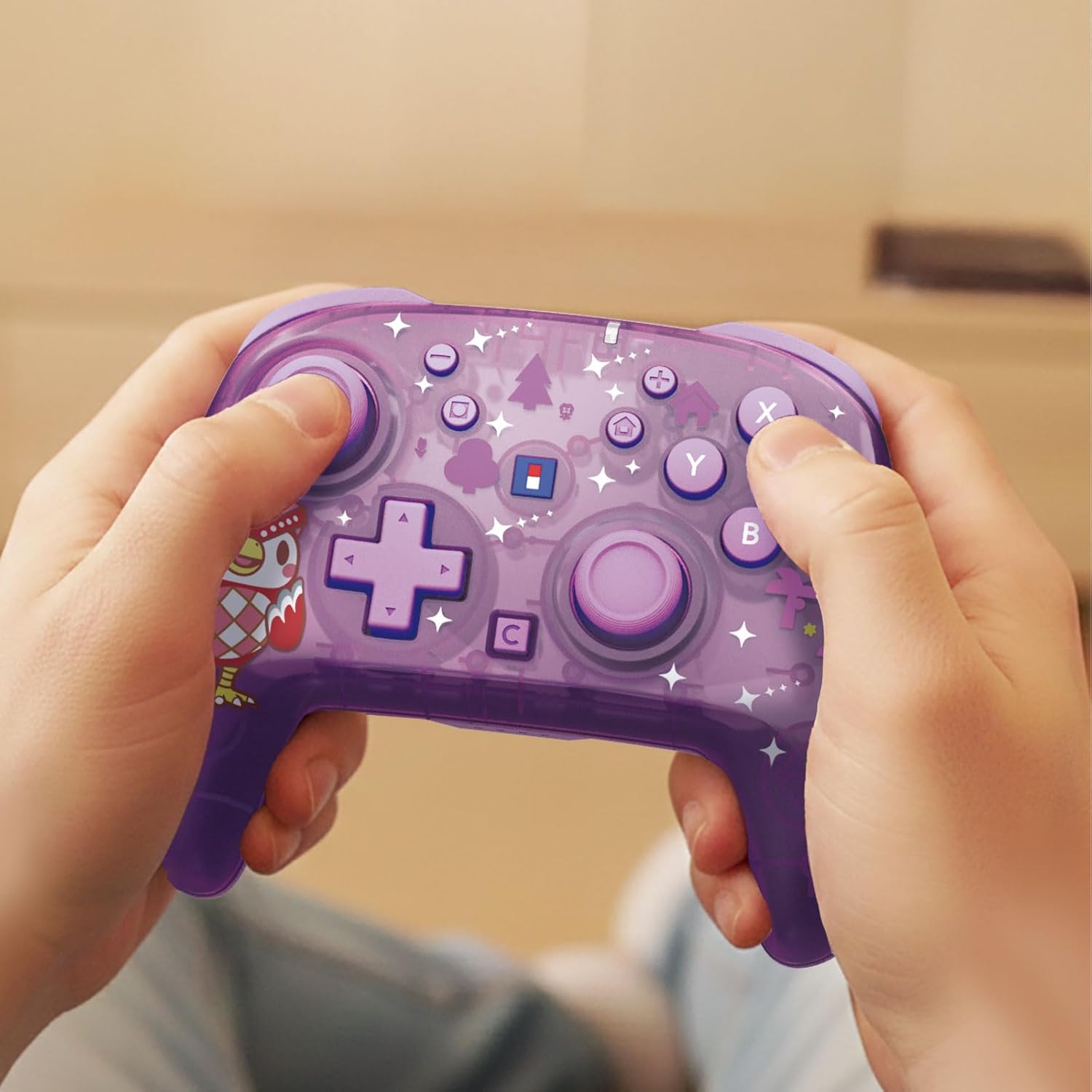 Hori Wireless Horipad TURBO for Nintendo Switch 2 [Animal Crossing Celeste and Meteor Shower Night]