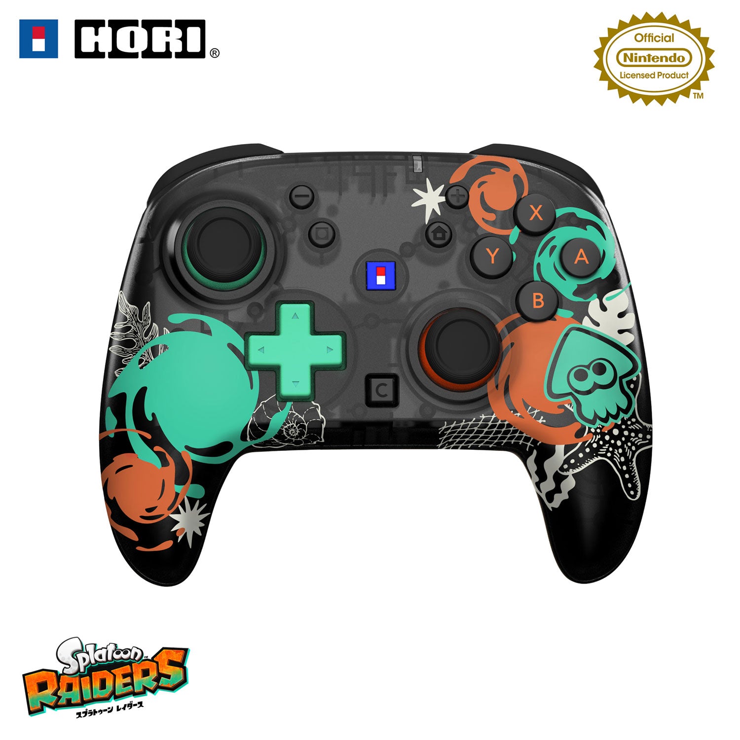Hori Wireless Horipad TURBO for Nintendo Switch 2 [Splatoon Raiders]