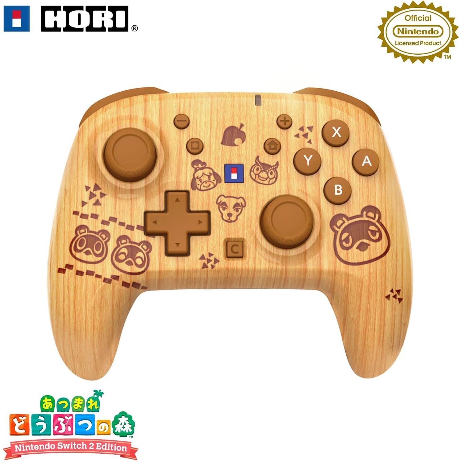 Hori Wireless Horipad TURBO for Nintendo Switch 2 [Animal Crossing DIY Life]