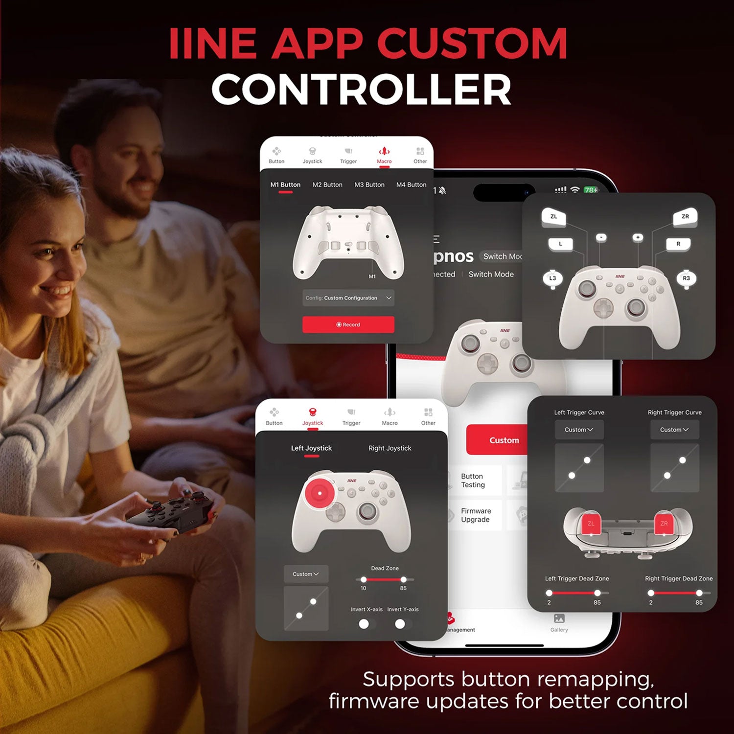 IINE Hypnos WIireless For Nintendo Switch / PC / Tesla