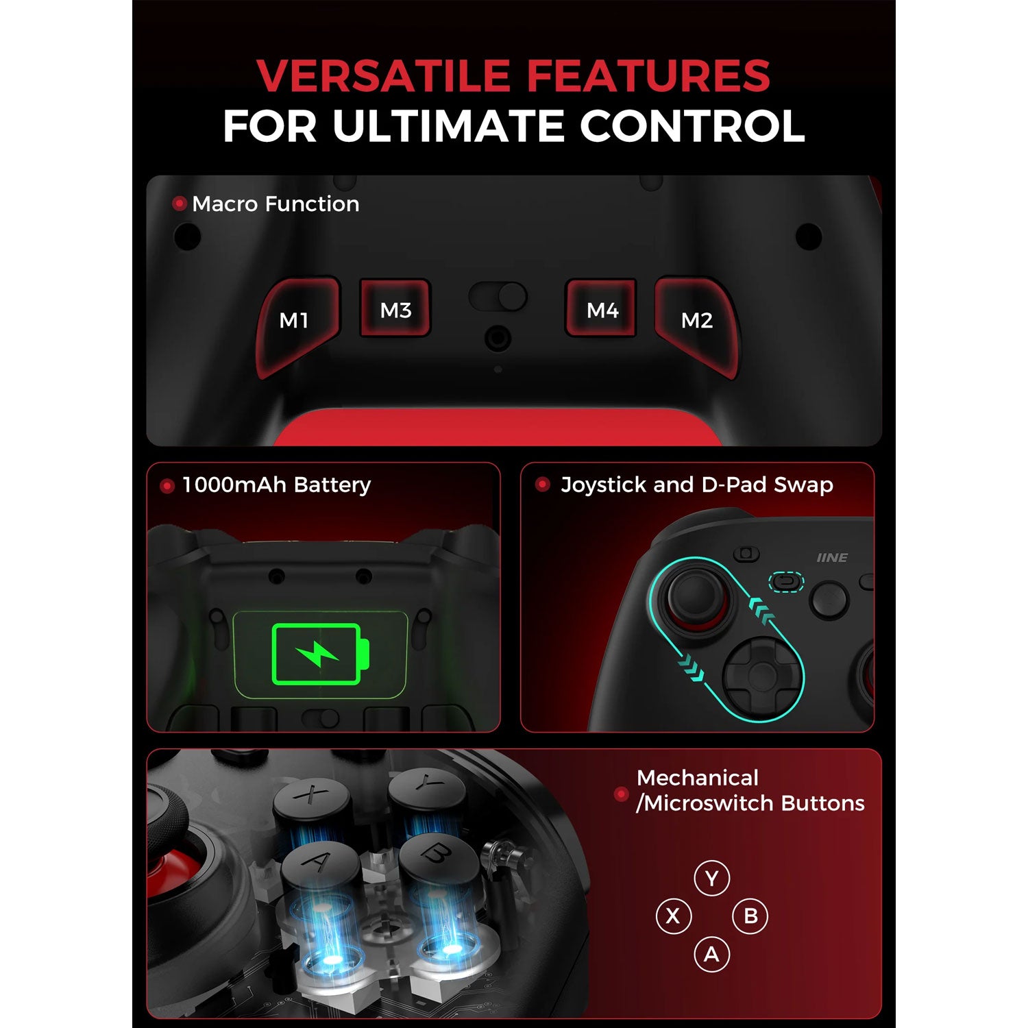 IINE Hypnos WIireless For Nintendo Switch / PC / Tesla