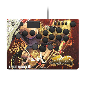HORI Street Fighter 6 NOLVA Mechanical All-Button Arcade Controller for [PS5 / Windows]