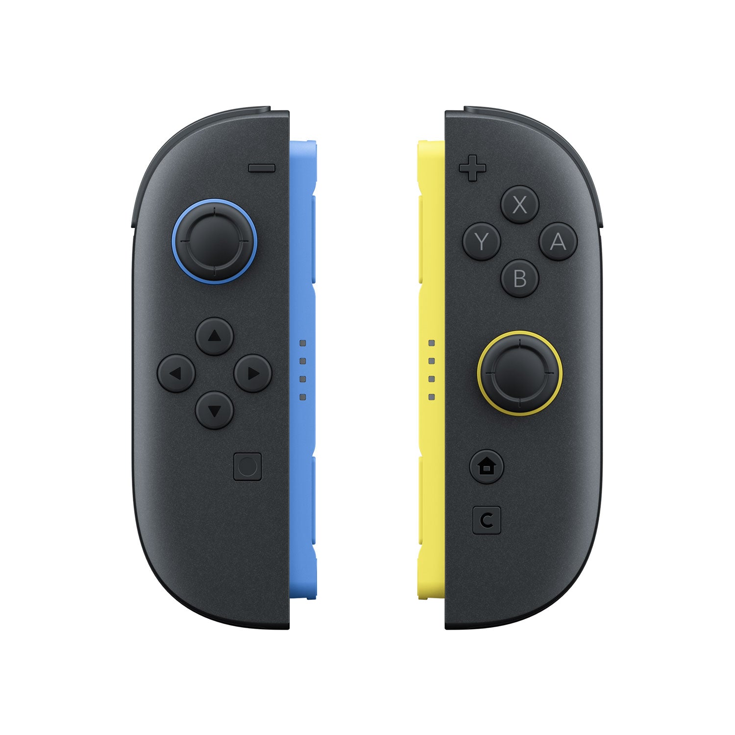 Nintendo Switch 2 Official Joy-Con 2 Controllers (Blue / Light Yellow) + 1 Year Warranty by Nintendo Distributor Singapore