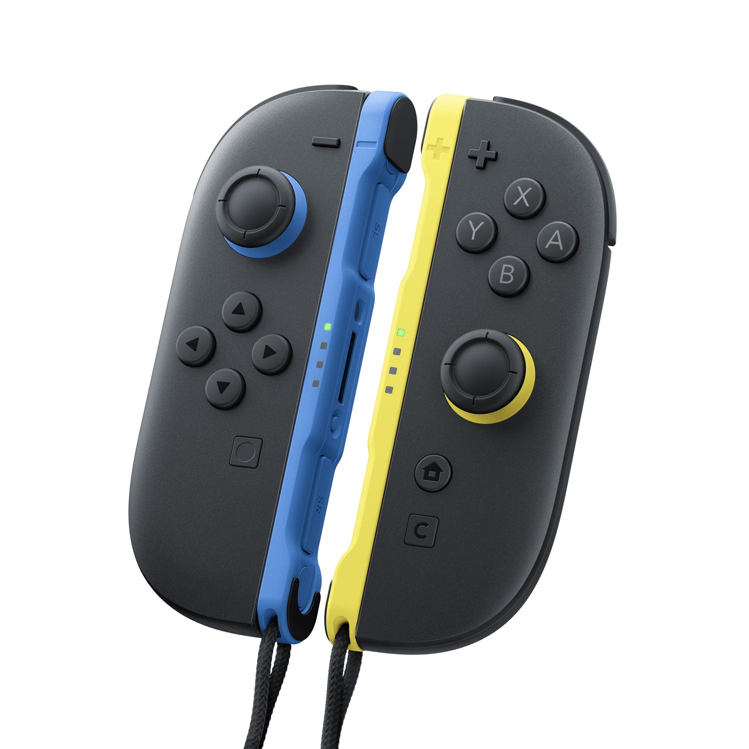 Nintendo Switch 2 Official Joy-Con 2 Controllers (Blue / Light Yellow) + 1 Year Warranty by Nintendo Distributor Singapore