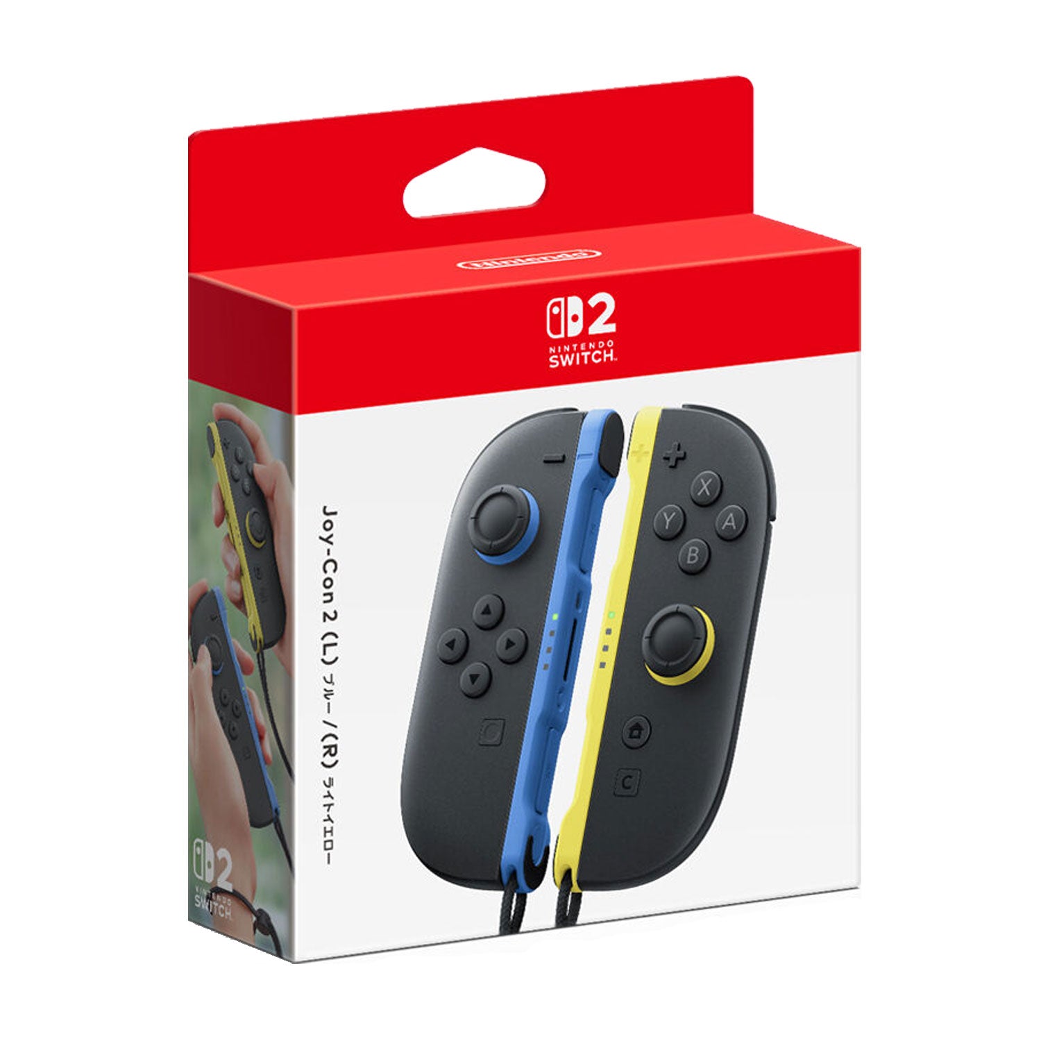 Nintendo Switch 2 Official Joy-Con 2 Controllers (Blue / Light Yellow) (Japan Imported)
