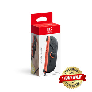 Nintendo Switch 2 Joy-Con 2 (R) Light Red + 1 Year Warranty by Nintendo Distributor Singapore