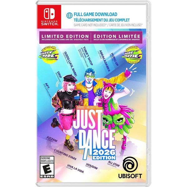 Nintendo Switch Just Dance 2026 Limited Edition (Download Code In