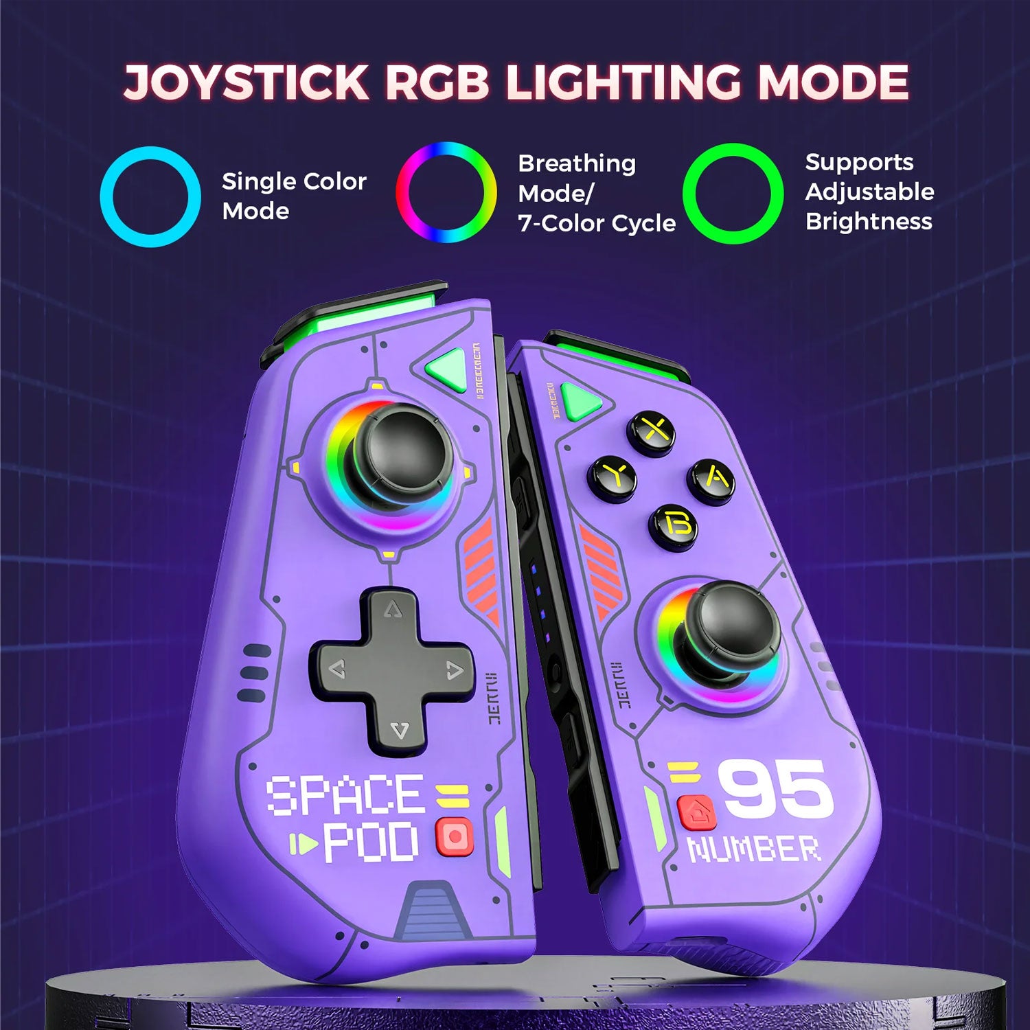 IINE Mecha Warrior Joypad For Nintendo Switch Gen 1 Gen 2 OLED iine-mecha-warrior-joypad-for-nintendo-switch-gen-1-gen-2-oled