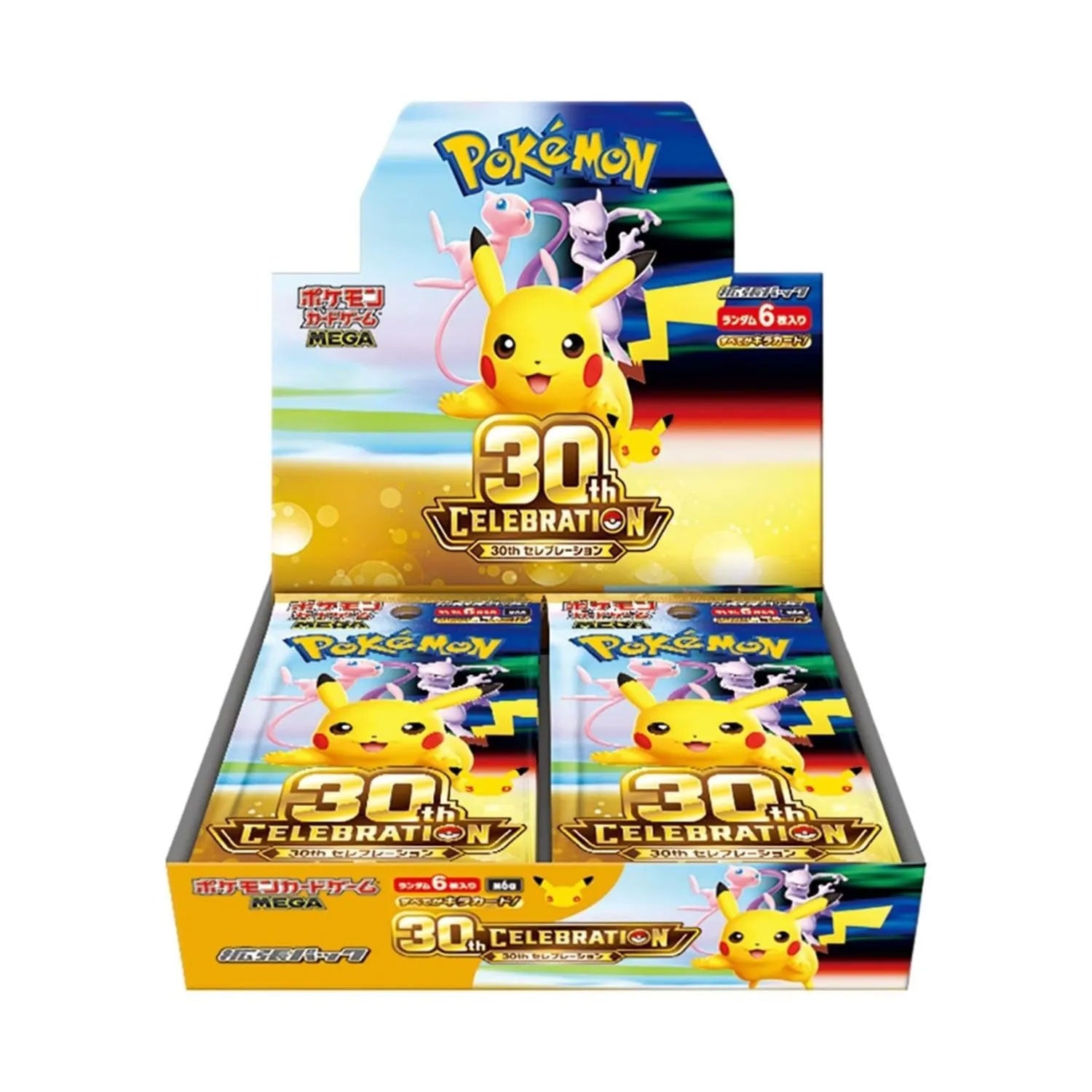 Pokemon TCG Mega M6A 30th Celebration Booster Box (Set of 20 Packs)