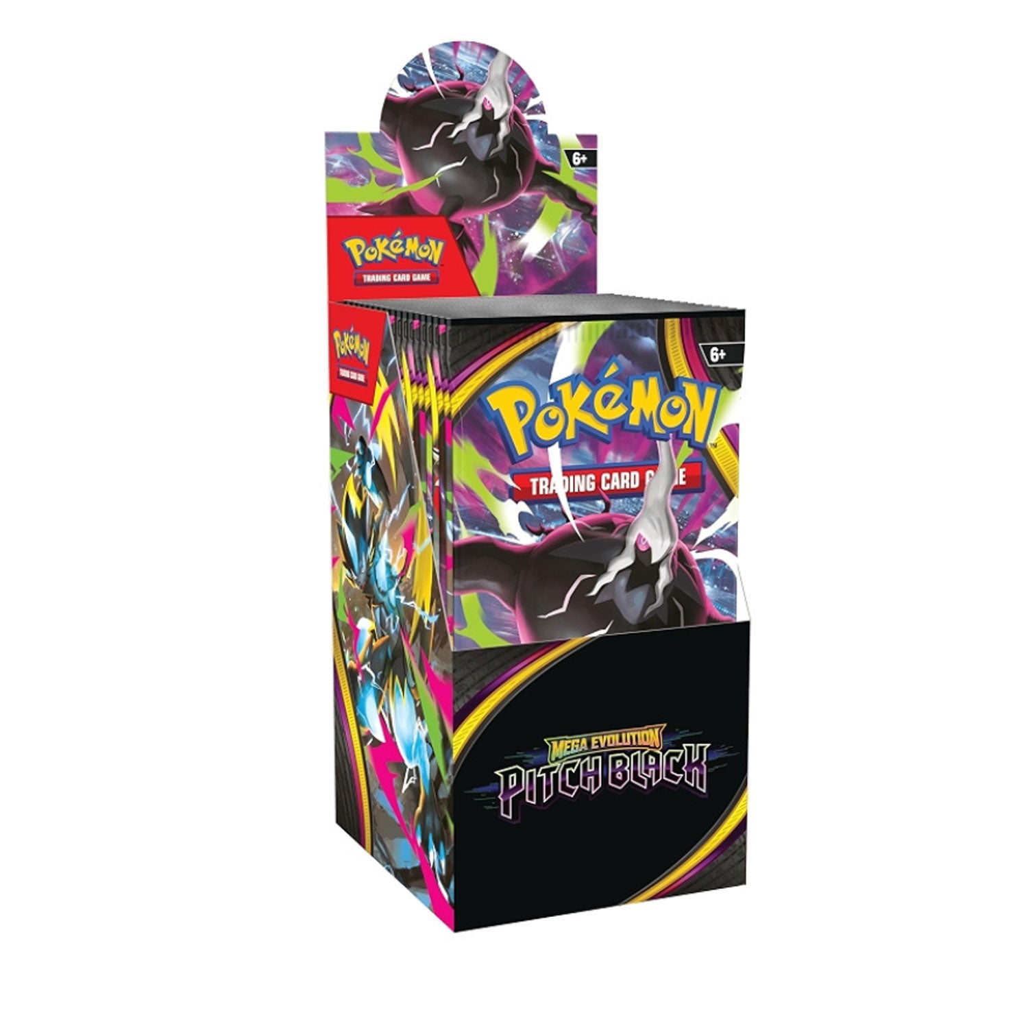 Pokemon TCG ME05 Mega Evolution Pitch Black Booster Box (Set of 18 Packs)