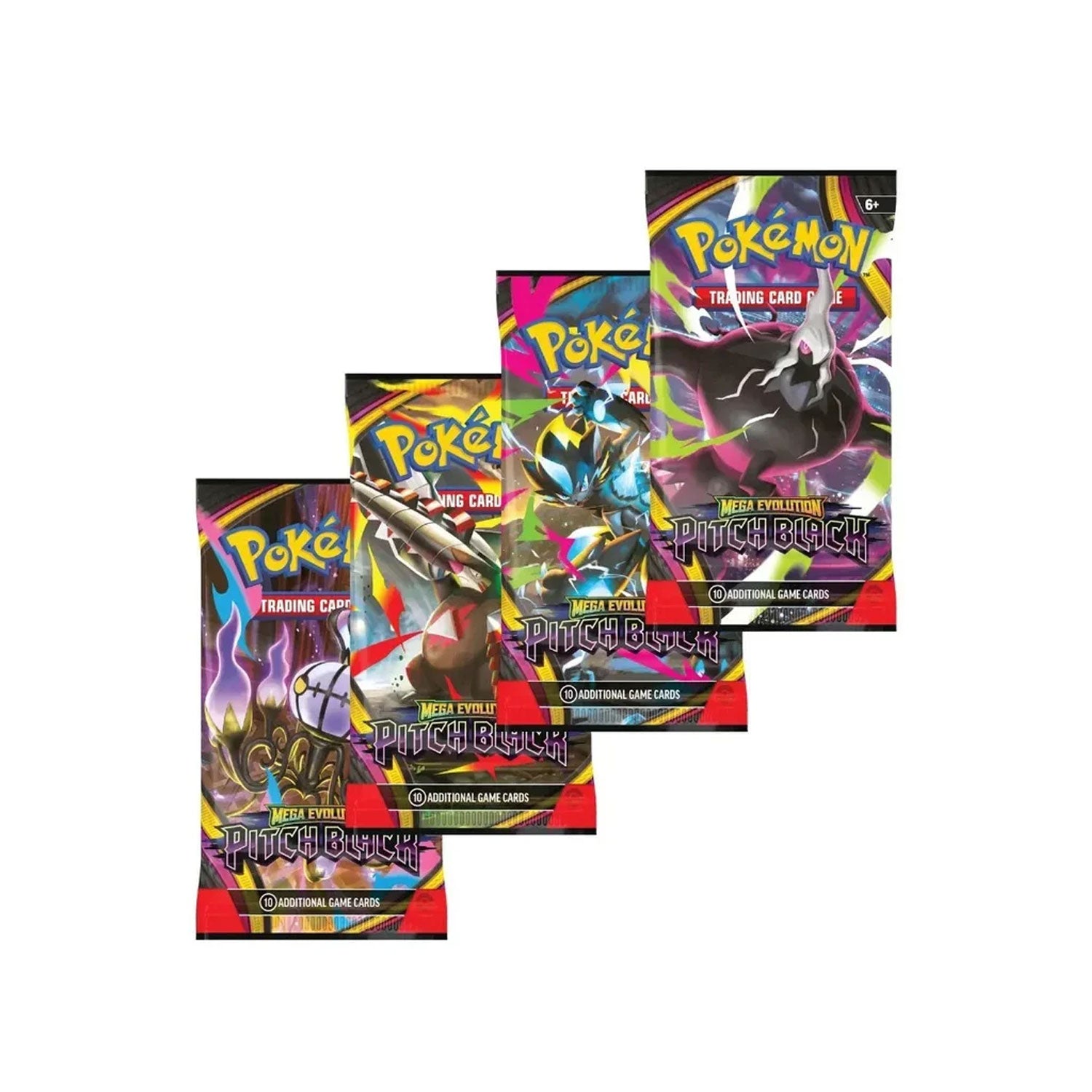 Pokemon TCG ME05 Mega Evolution Pitch Black Booster Box (Set of 18 Packs)