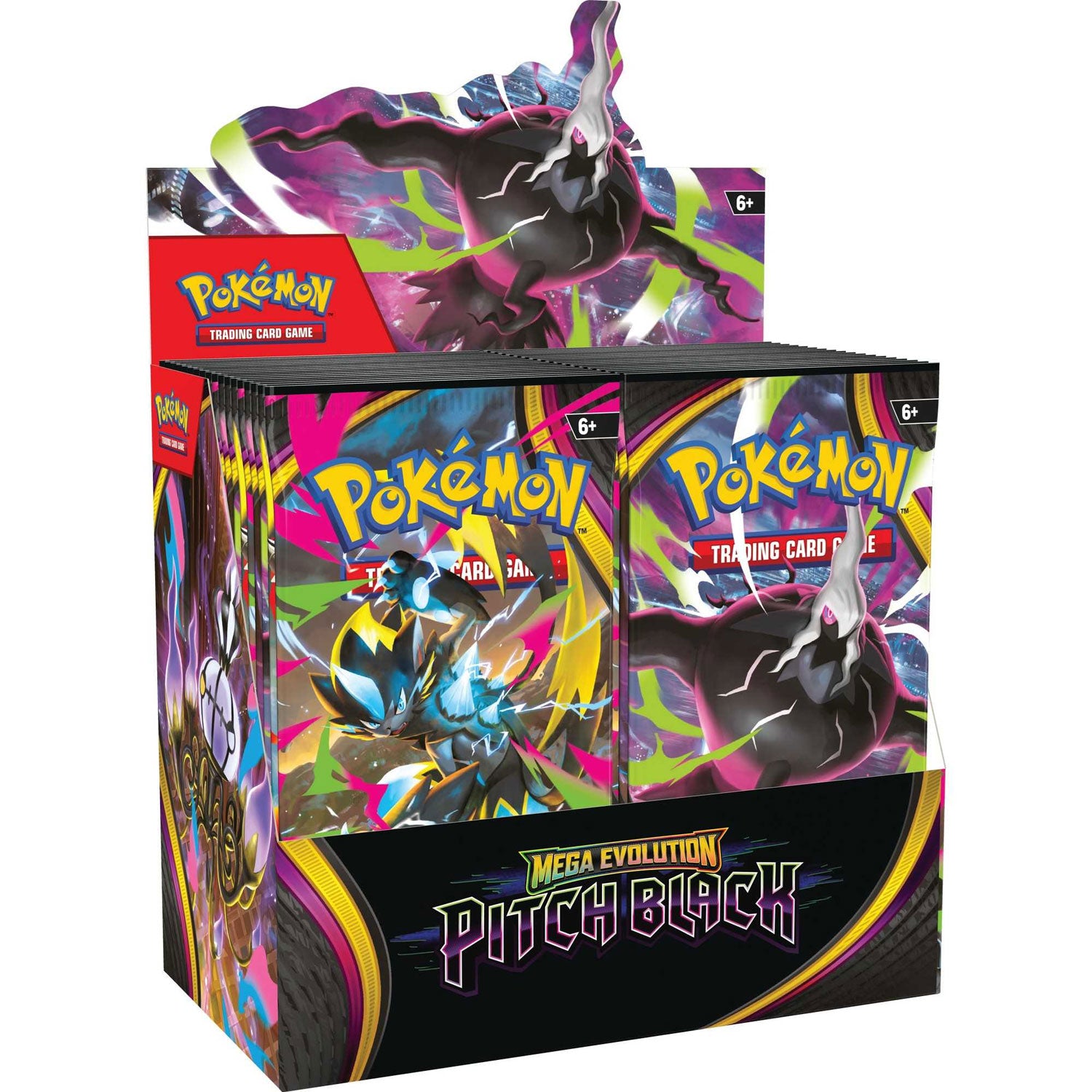 Pokemon TCG ME05 Mega Evolution Pitch Black Booster Box (Set of 36 Packs)