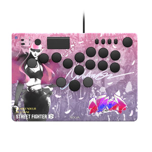 HORI Street Fighter 6 NOLVA Mechanical All-Button Arcade Controller for [PS5 / Windows]