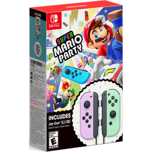 Nintendo Switch Super Mario Party Joy-Con Bundle (Pastel Purple / Pastel Green)