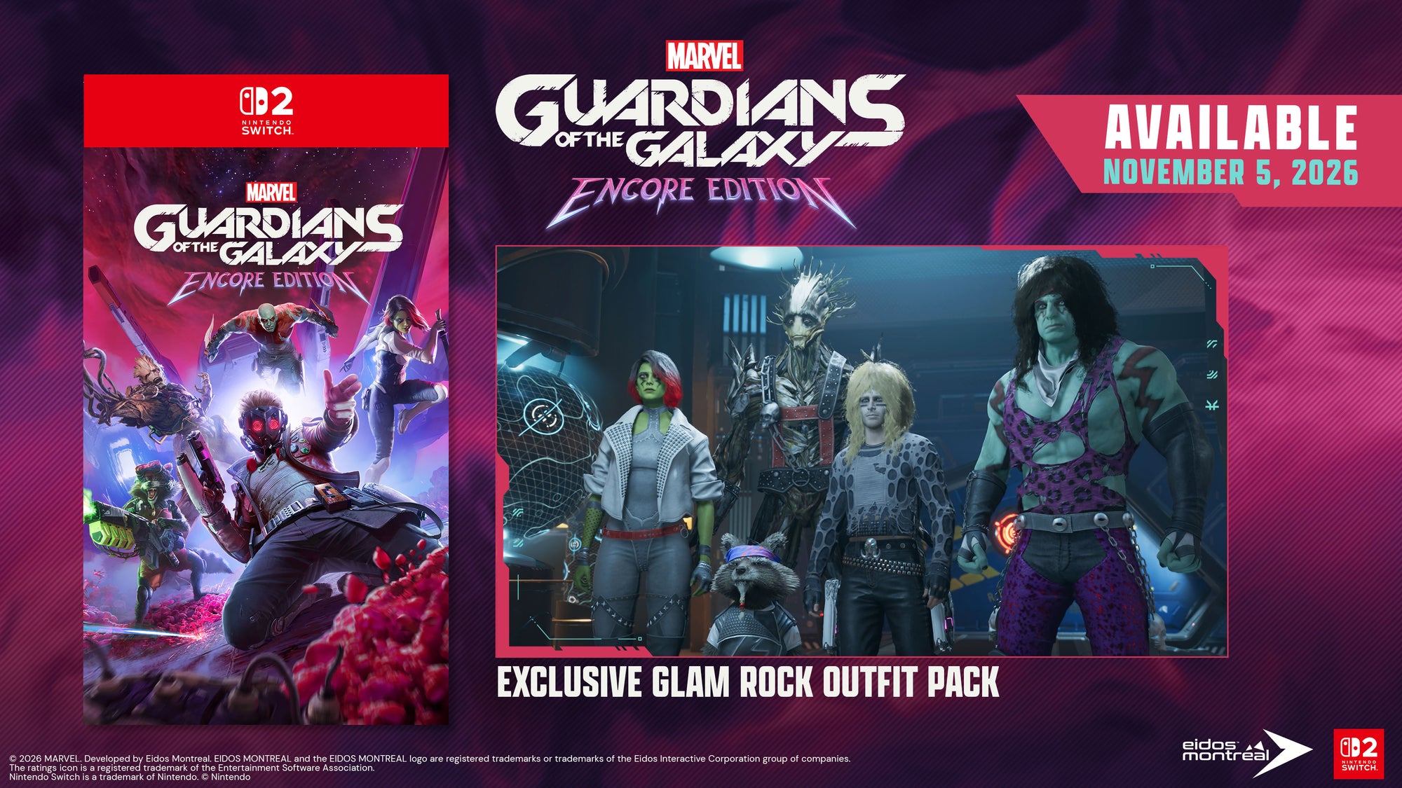 Nintendo Switch 2 Marvel's Guardians of the Galaxy [Encore Edition]