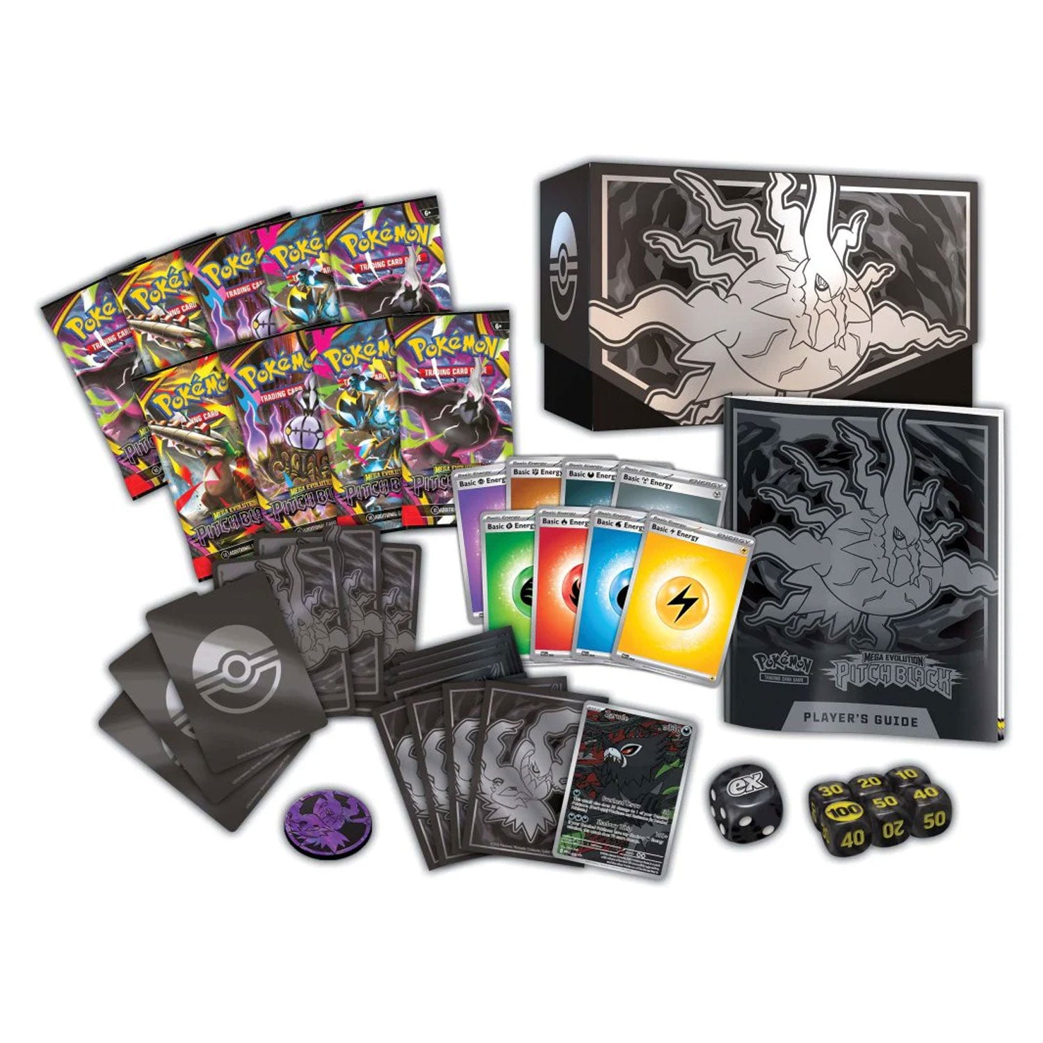 Pokemon TCG ME05 Mega Evolution Pitch Black Elite Trainer Box