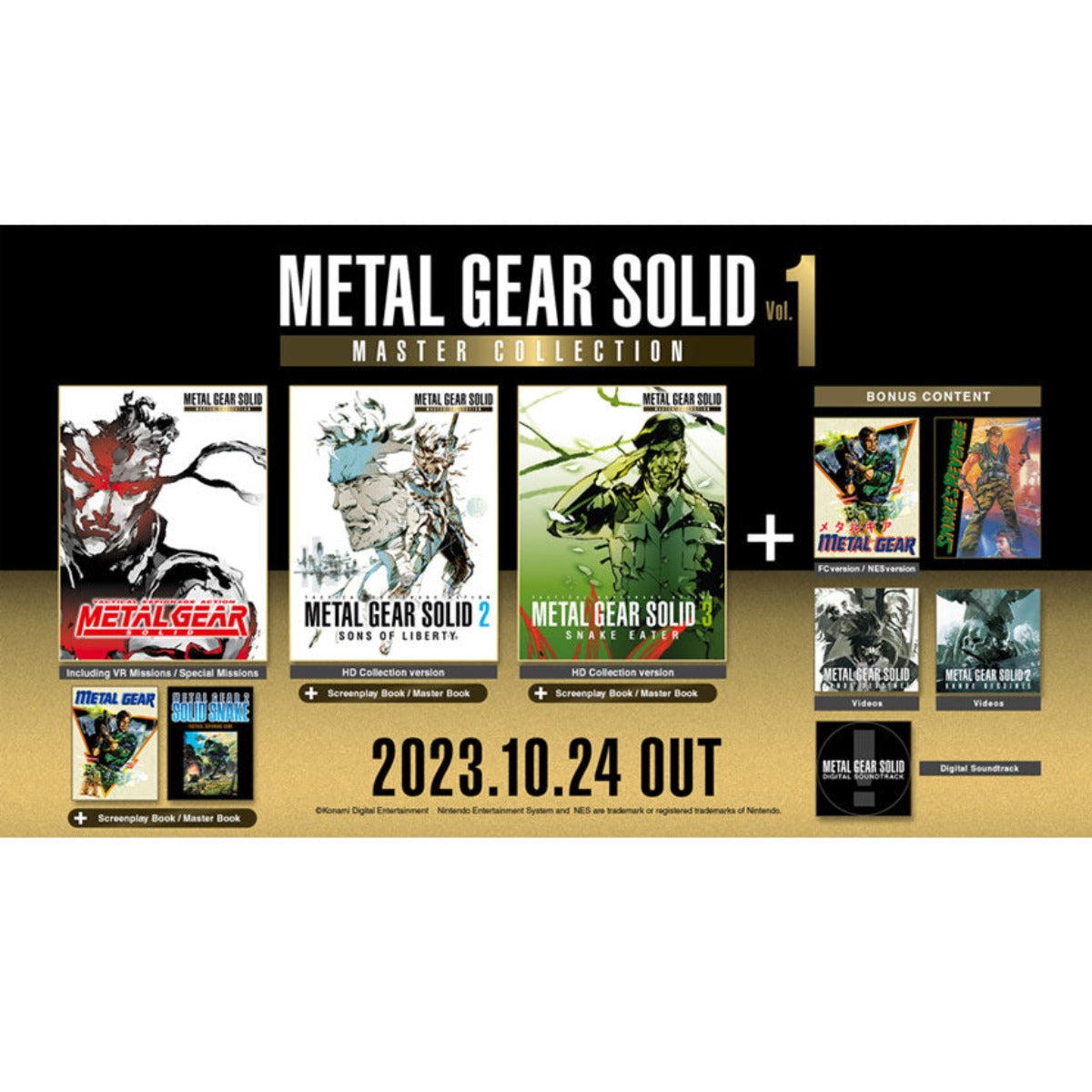 Nintendo Switch Metal Gear Solid: Master Collection Vol.1