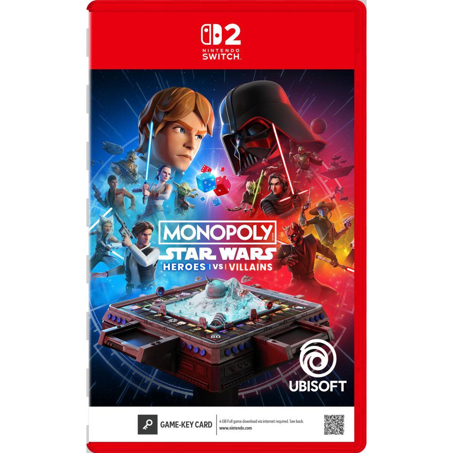 Nintendo Switch 2 Monopoly: Star Wars Heroes vs. Villains