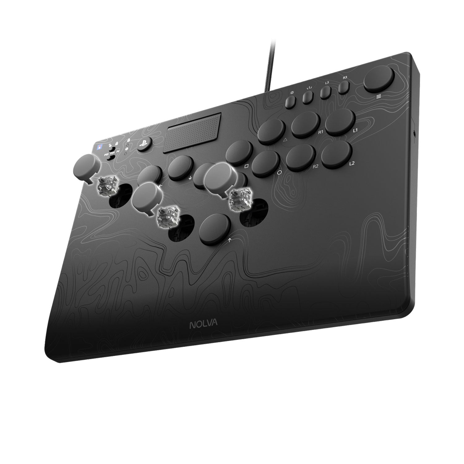 HORI NOLVA Mechanical All-Button Arcade Controller for PS5 and PC