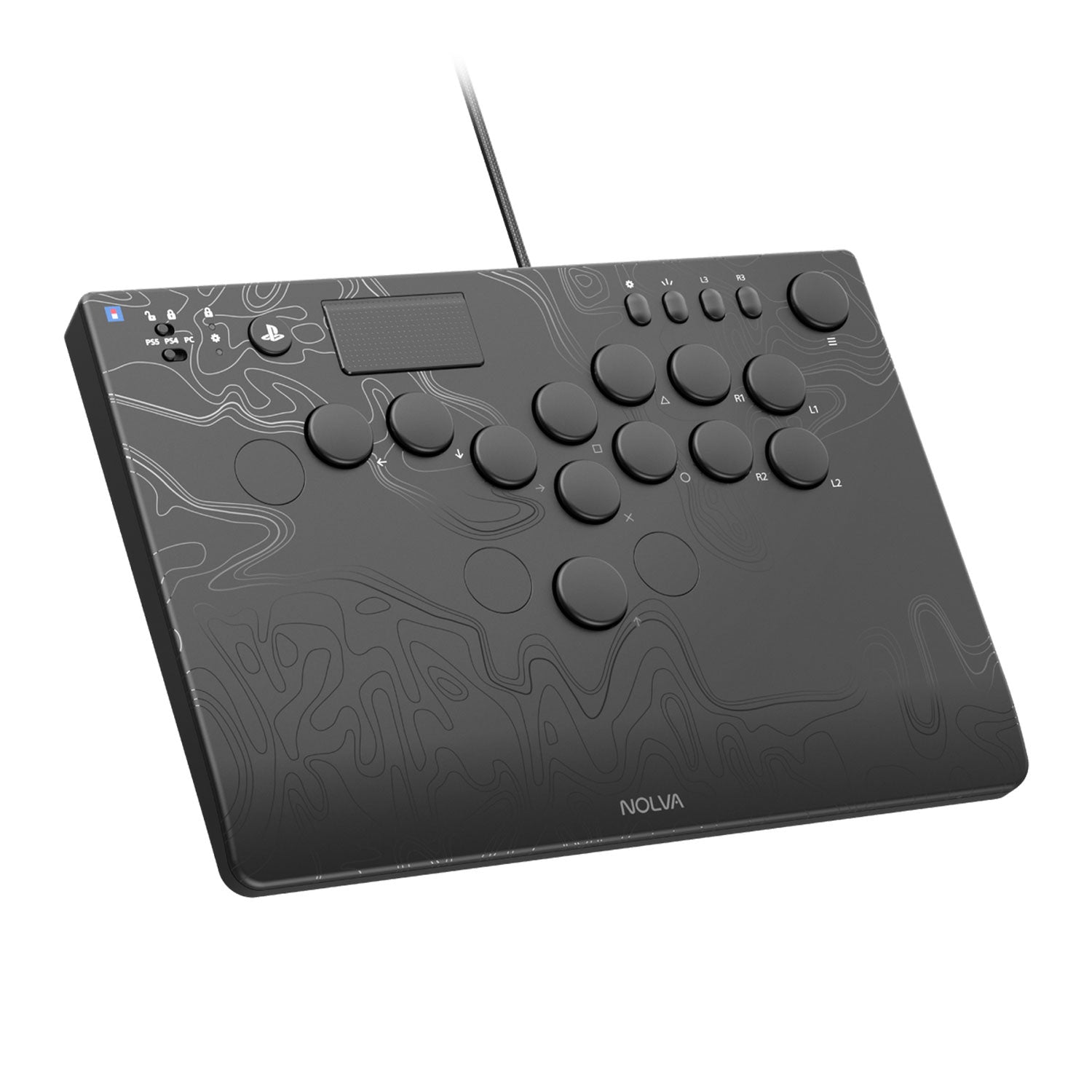 HORI NOLVA Mechanical All-Button Arcade Controller for PS5 and PC