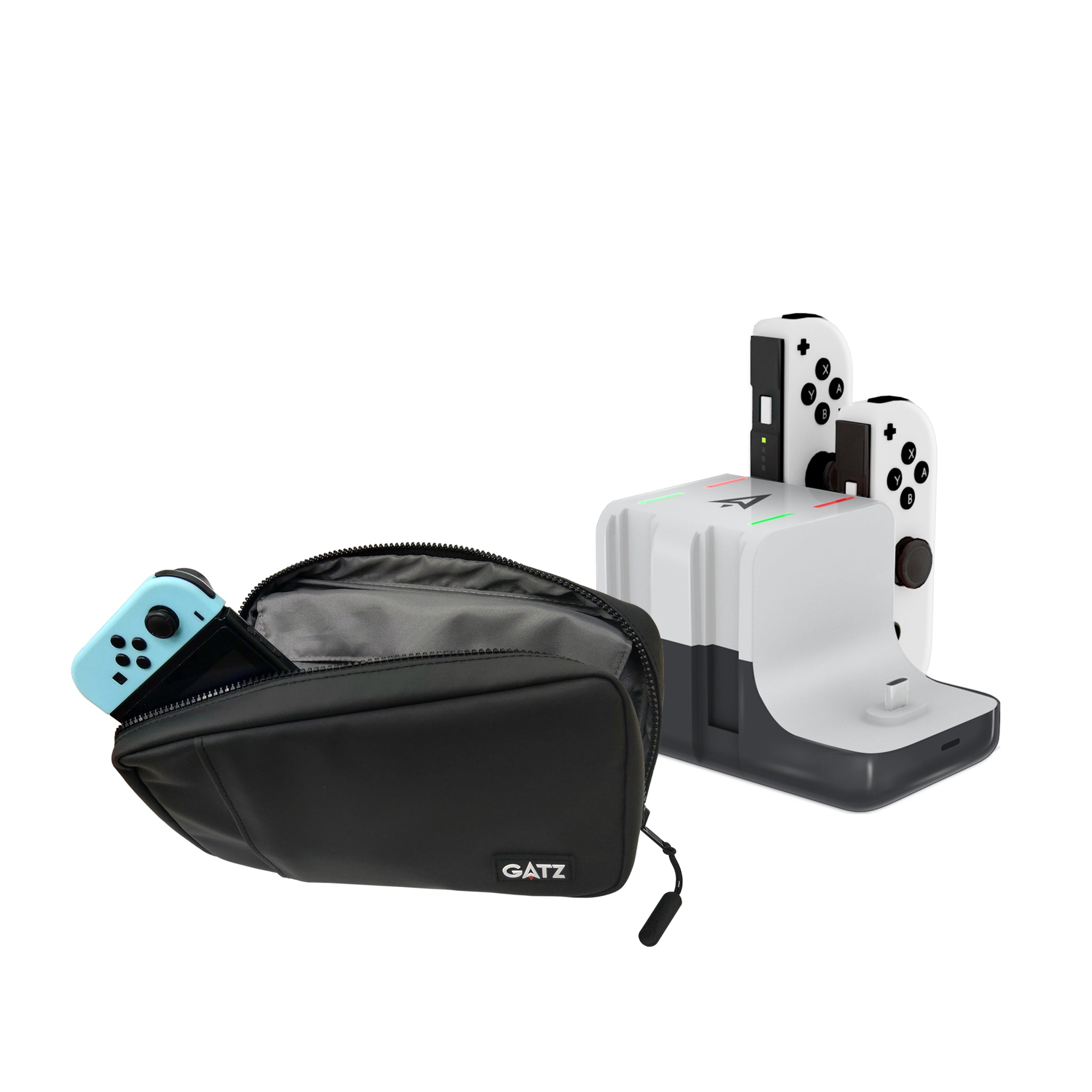 Gatz Airlock Charging Station + Gatz Cruiser 2-In-1 Reversible Bag