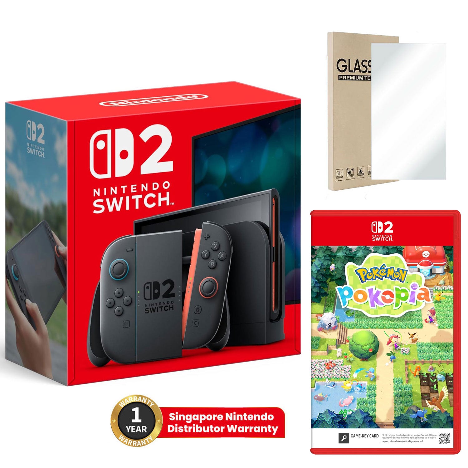 Nintendo Switch 2 Console + Pokemon Pokopia Bundle w 1 Year Warranty by Nintendo Distributor Singapore