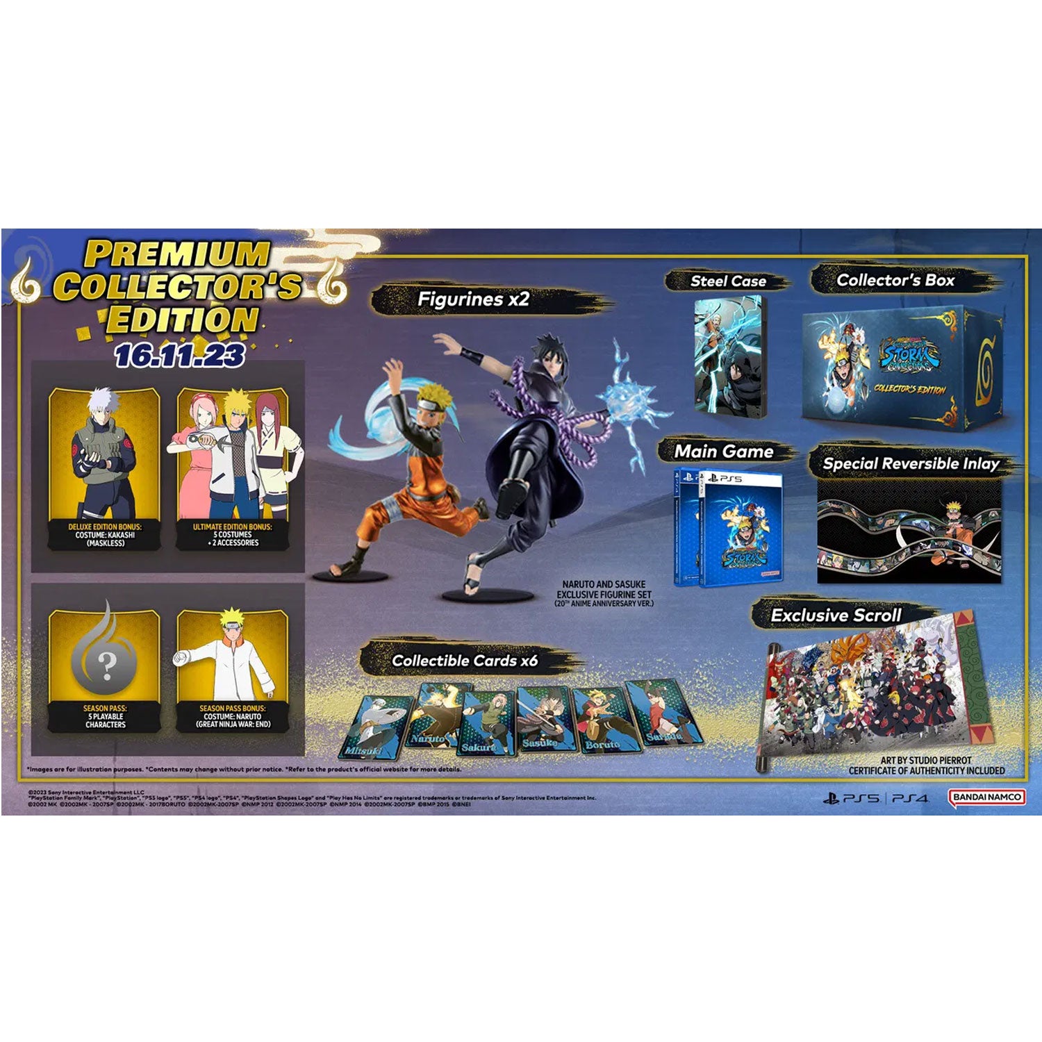 [PS4 / PS5] Naruto x Boruto Ultimate Ninja Storm Connections [Premium Collector's Edition]