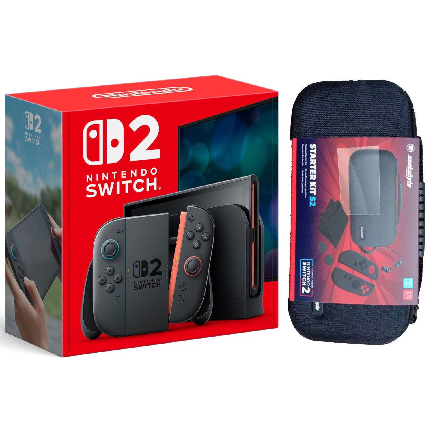 Nintendo Switch 2 Console + FREE Snakebyte Starter Kit S2 [1 Year Warranty by Nintendo Distributor Singapore]