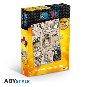 ABYstyle ONE PIECE Jigsaw Puzzle 1000 pieces Wanted