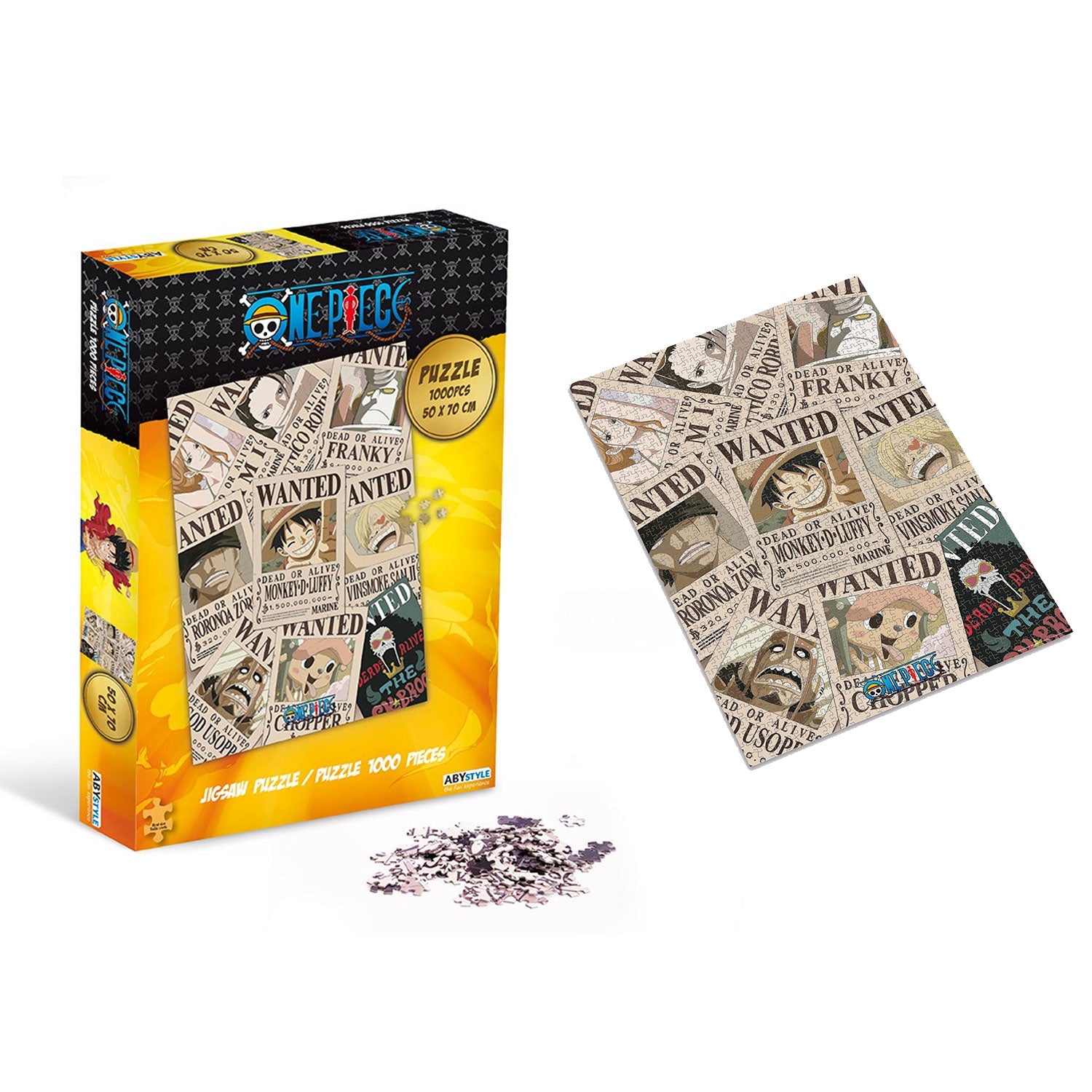 ABYstyle ONE PIECE Jigsaw Puzzle 1000 pieces Wanted
