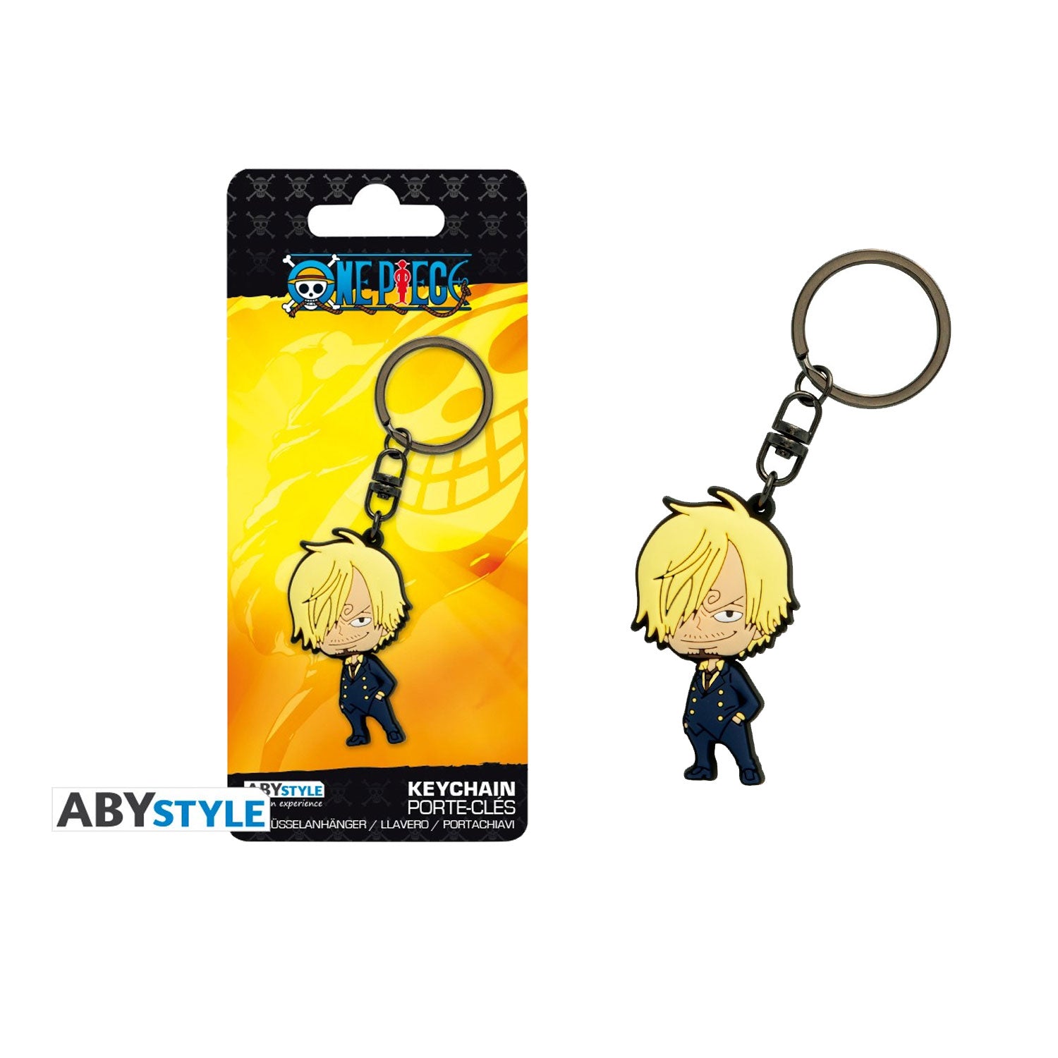 ABYstyle ONE PIECE Keychain PVC Sanji SD