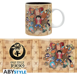 ABYstyle ONE PIECE Mug 1000 Logs Cheers