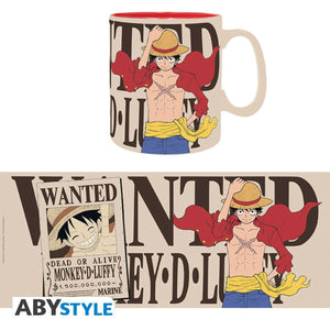 ABYstyle ONE PIECE Mug Luffy & Wanted Big Size