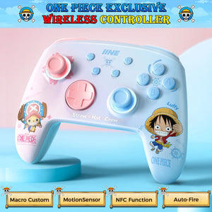 IINE One Piece Chopper & Luffy Wireless Controller for Nintendo Switch